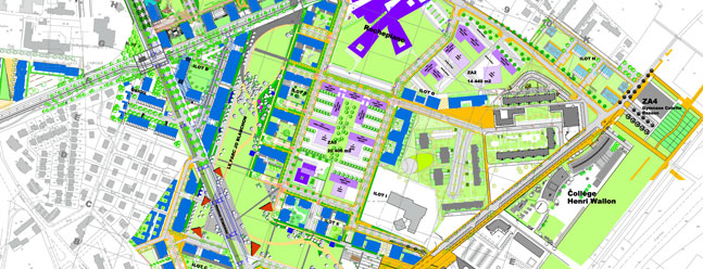 Saint-Martin d'Hères grenoble nouveau quartier habitat urbanisme vivre ensembe